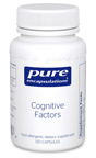 UPC 766298003436 product image for Cognitive Factors™ - Pure Encapsulations - 120 Capsules - Ginkgo biloba ext | upcitemdb.com