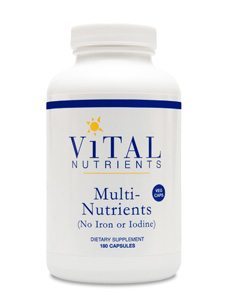 Multi-Nutrients Veg Caps no Iron or Iodine - Pure Prescriptions