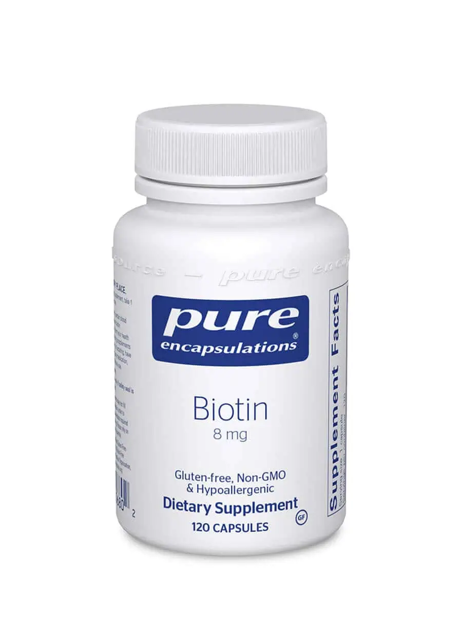 Biotin 8 mg.