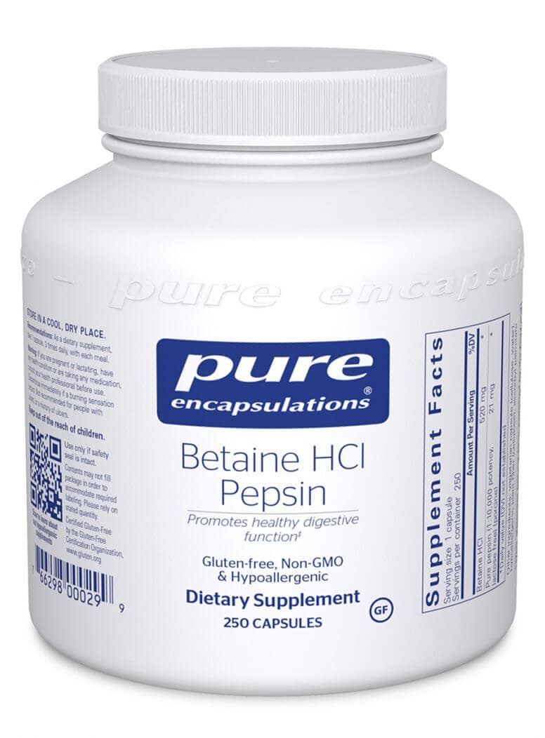 Betaine HCl Pepsin
