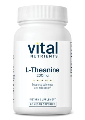 L-Theanine 200mg Vital Nutrients
