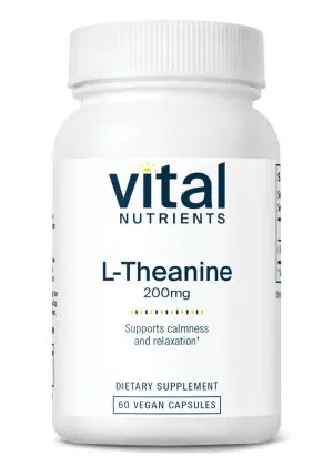 L-Theanine 200mg Vital Nutrients