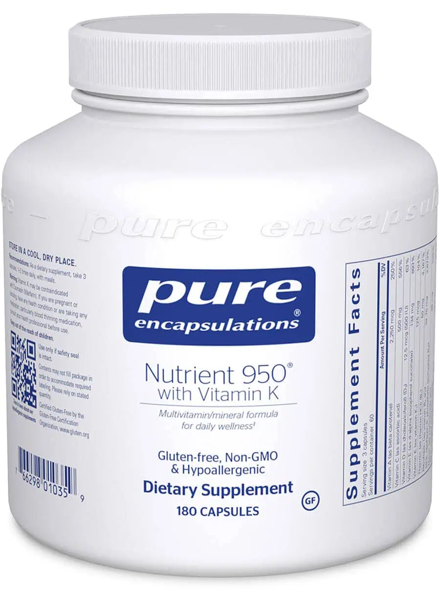 Nutrient 950 with Vitamin K
