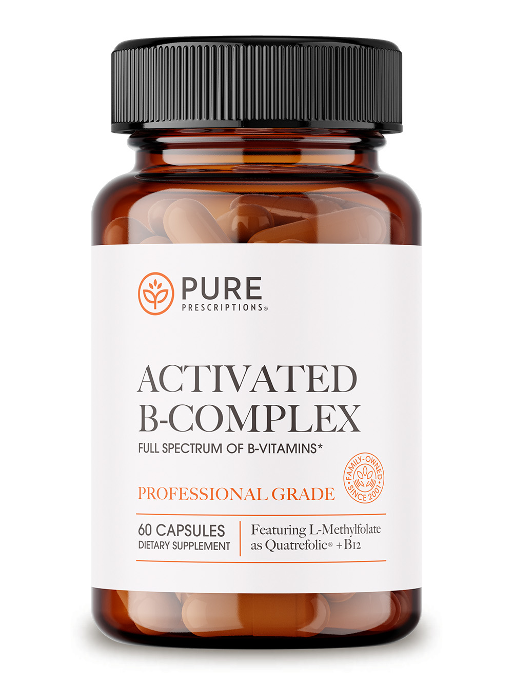 Activated Vitamin B Complex - Full Spectrum of B Vitamins