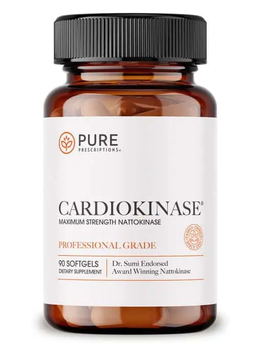 Cardiokinase Nattokinase supplement by Pure Prescriptions — heart and circulation support