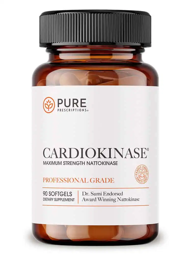 Cardiokinase Nattokinase supplement by Pure Prescriptions — heart and circulation support