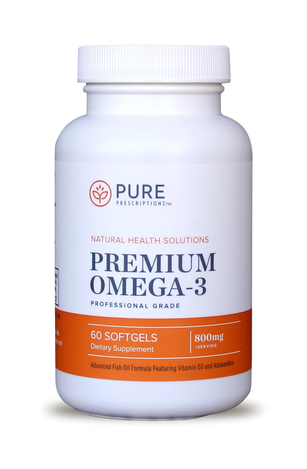 Omega 3 Fish Oil Supplement With Vitamin D High Potency