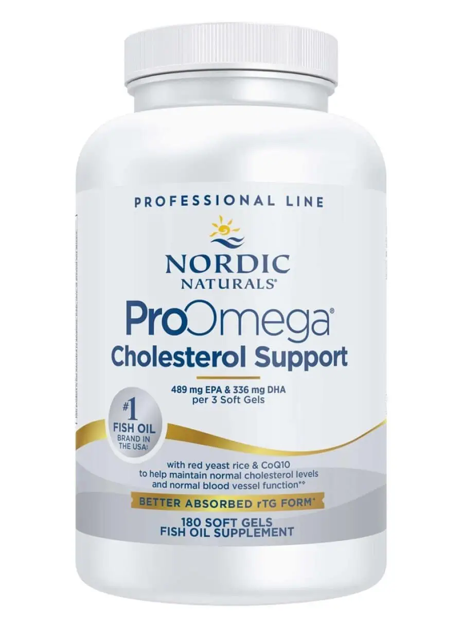 Nordic Naturals Pro ProOmega Cholesterol Support -- omega-3 fish oil, cholesterol support