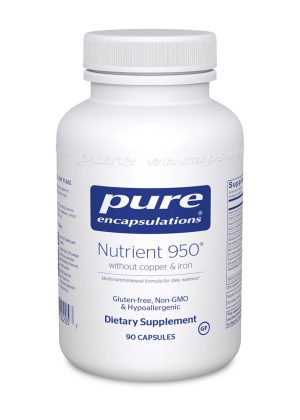 Nutrient 950 90 capsules no copper and no iron