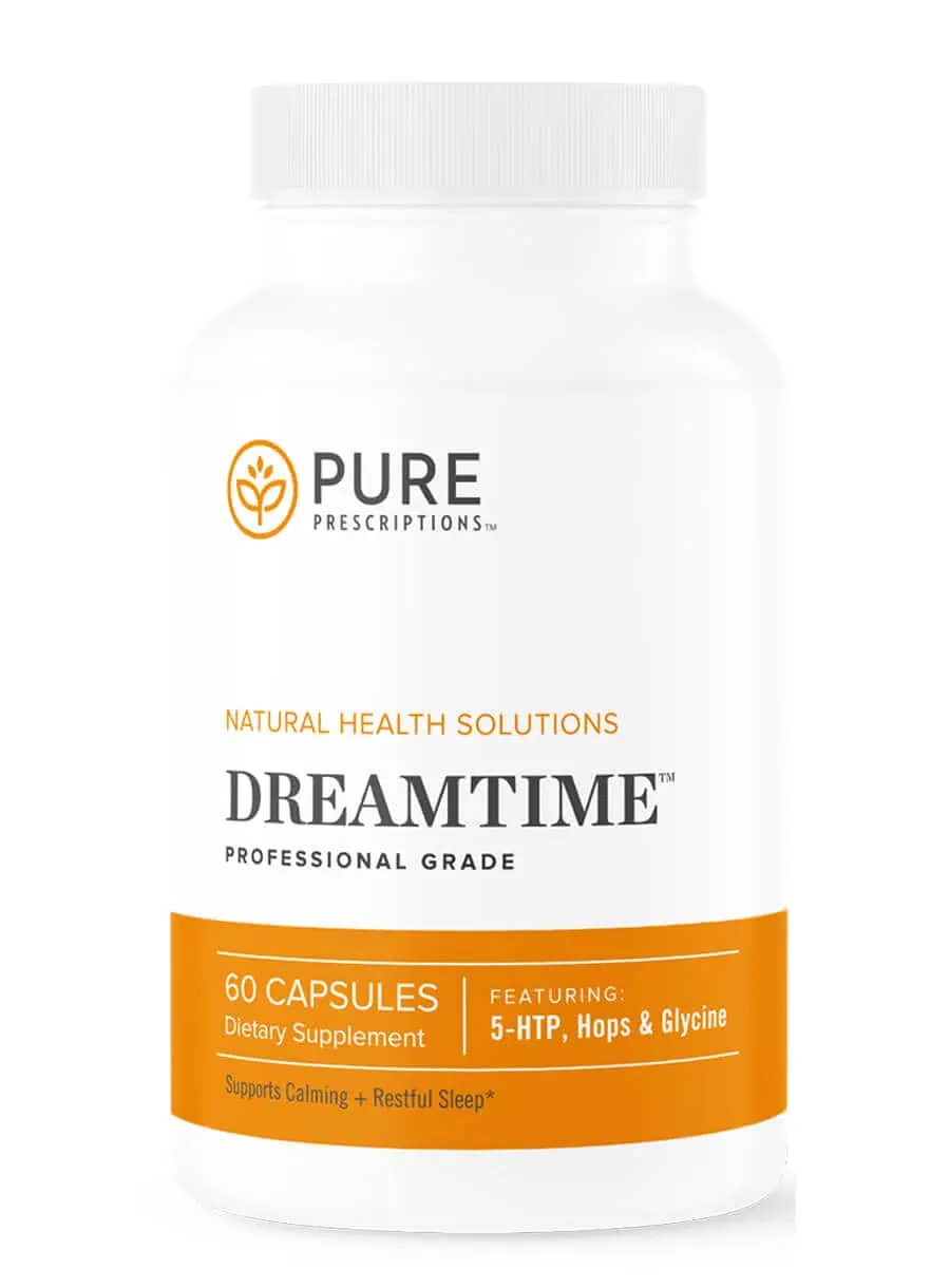 Bedtime sleep easy with Dreamtime by Pure Prescriptions - Pyridoxine HCI, 5-HTP