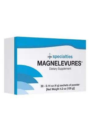 Magnelevures by Unda – powdered magnesium supplement for nervous system and cardiovascular support