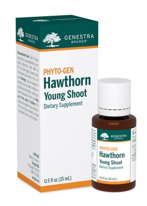 PHYTO-GEN Hawthorn Young Shoot - A gemmotherapy dietary supplement for cardiovascular support.