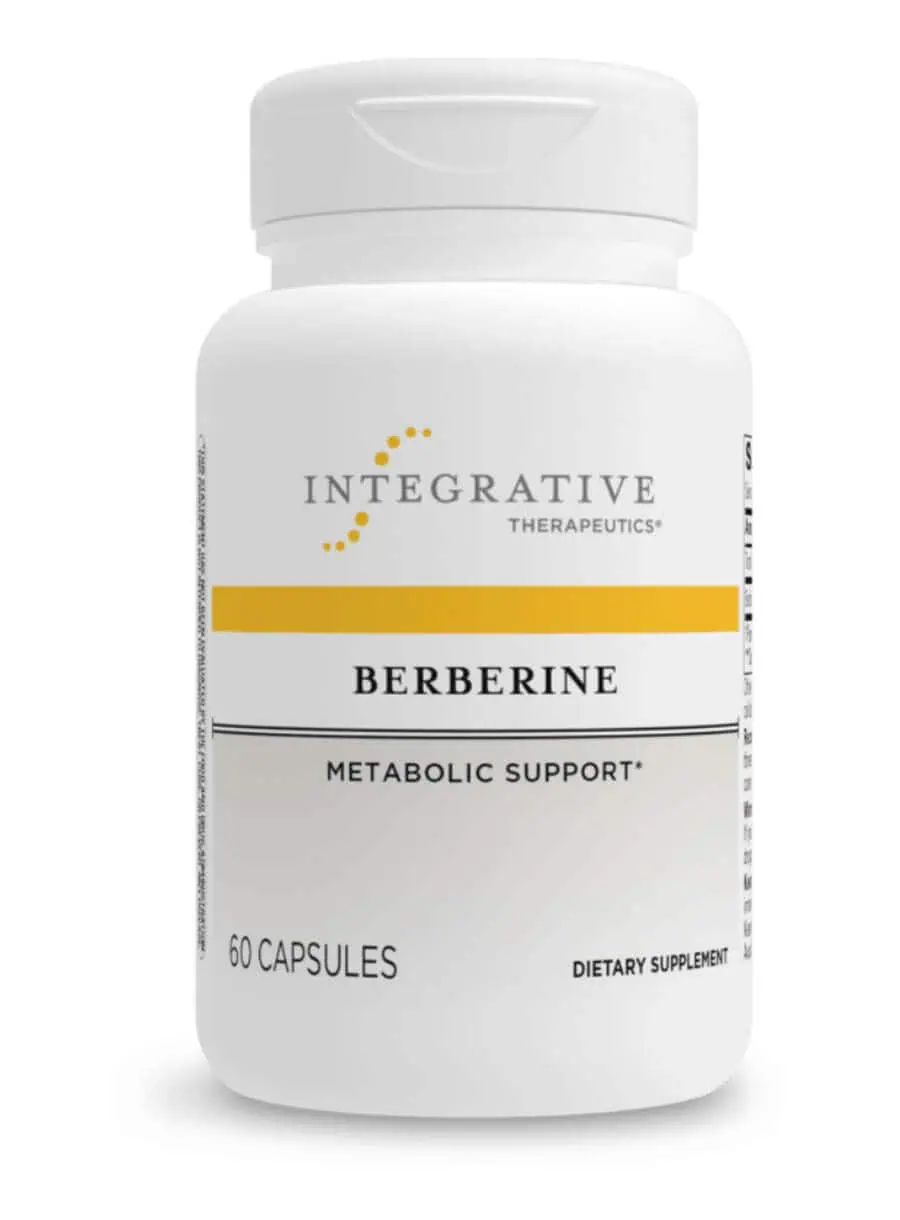 Berberine supplement for healthy glucose and cholesterol metabolism