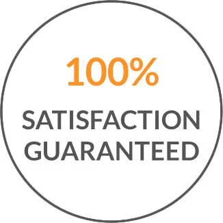 100% Satisfaction Guarantee