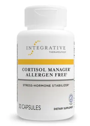 Cortisol Manager Allergen Free by Integrative Therapeutics – Stress and Sleep Support