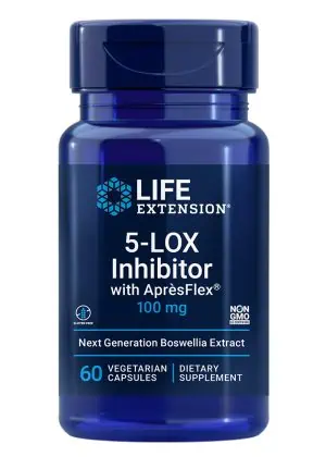 5-LOX Inhibitor with ApresFlex® Promotes joint, cell & arterial health