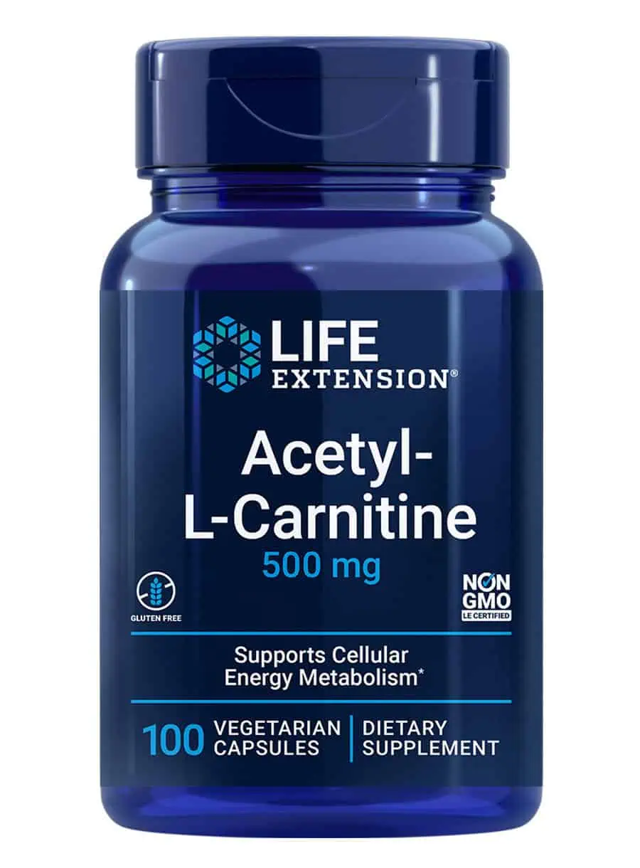 Acetyl-L-Carnitine Brain, mood & nerve health, cellular energy