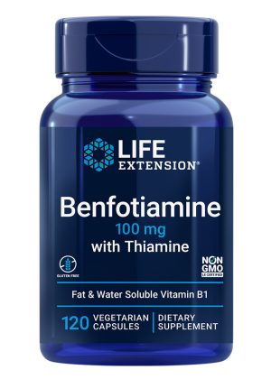 Benfotiamine with Thiamine Healthy glucose metabolism, ultra-bioavailable B1
