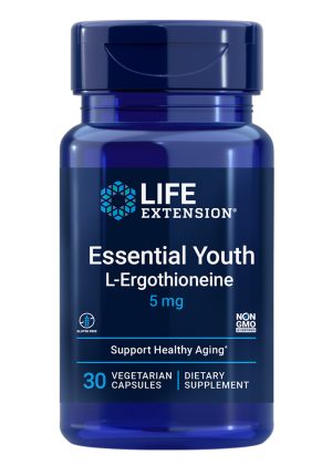 Essential Youth L-Ergothioneine longevity & healthy aging supplement