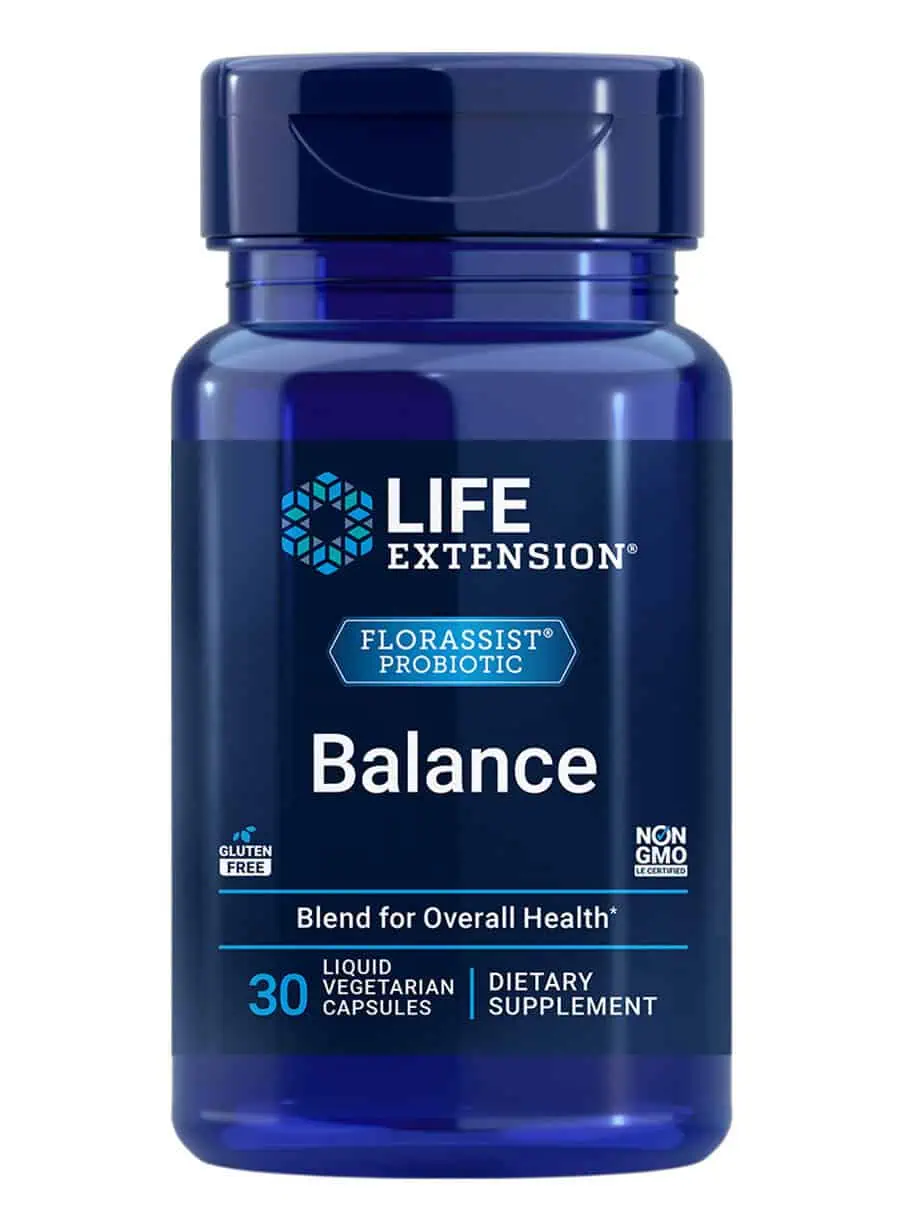 FLORASSIST® Probiotic Balance Pr obiotic supplement promotes digestive & whole-body health