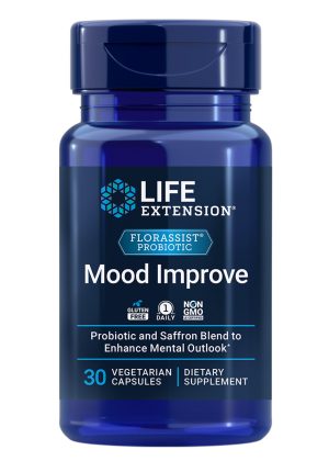 FLORASSIST® Probiotic Mood Improve Probiotic and saffron blend enhances mood & mental outlook