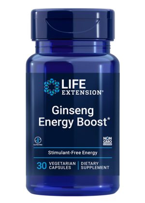 Ginseng Energy Boost More energy, less stress.