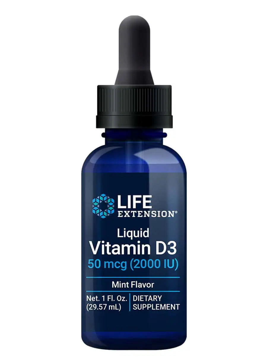 Liquid Vitamin D3 (Mint) Immune, bone & whole body health, tasty flavor