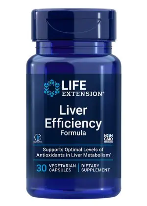 Liver Efficiency Formula Supports healthy liver function at the cellular level.