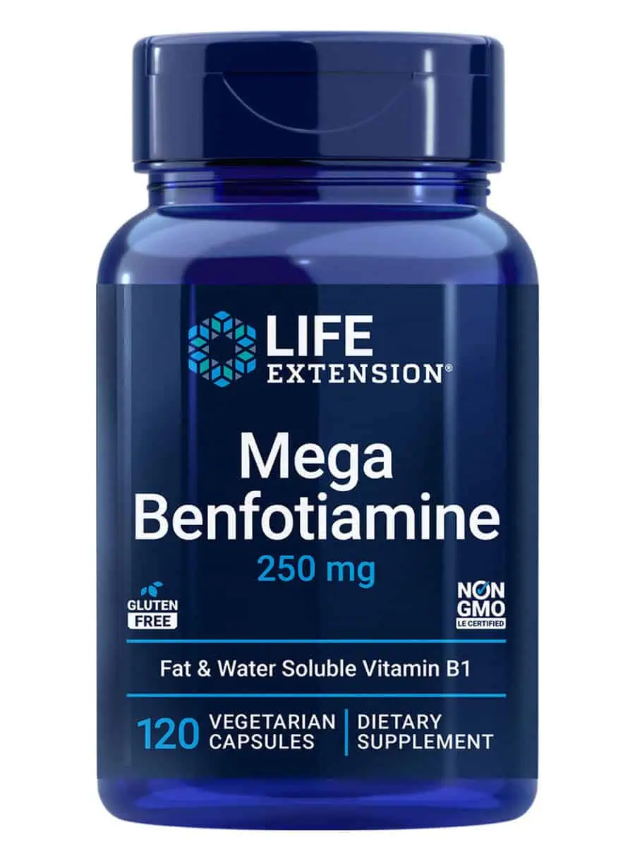 Mega Benfotiamine 250mg by Life Extension