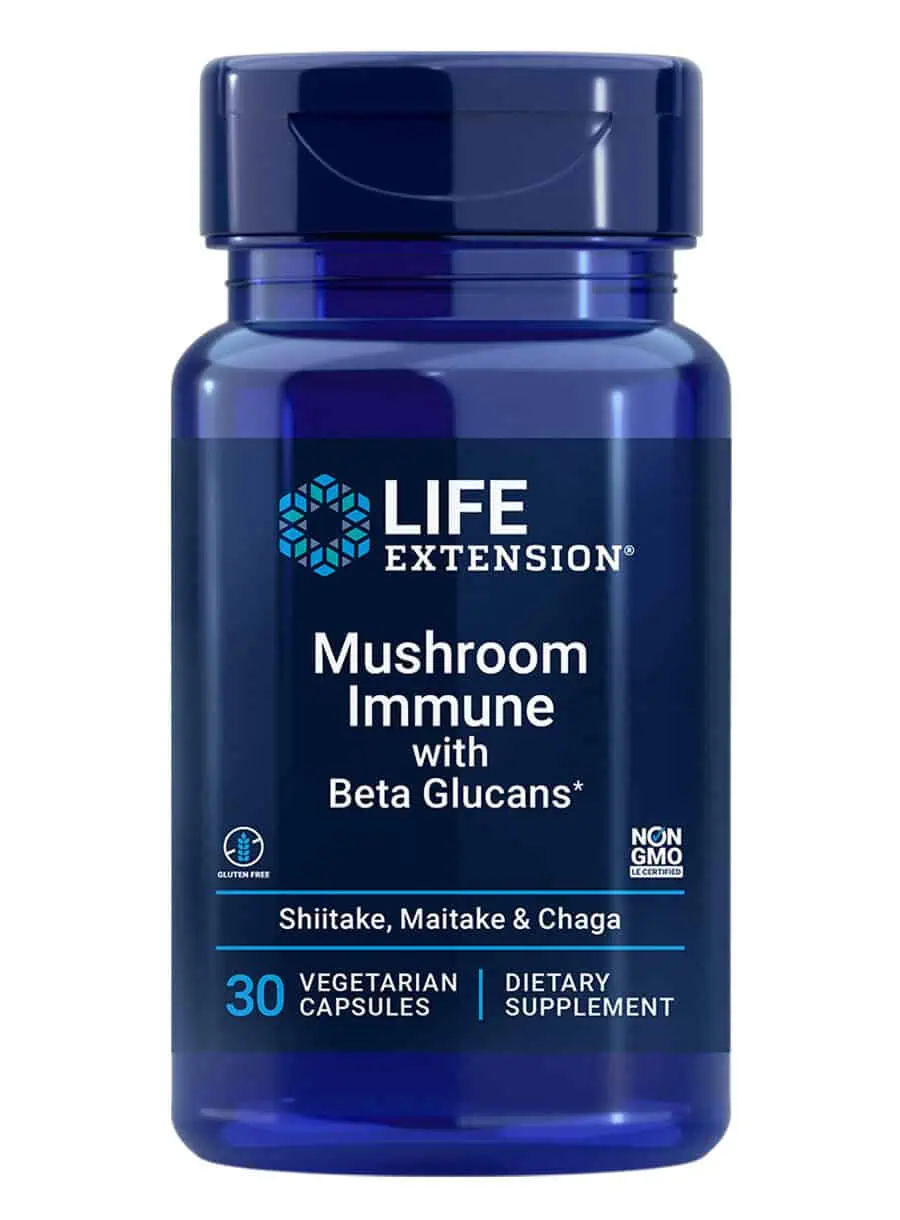 Mushroom Immune with Beta Glucans Promotes a balanced, healthy immune response