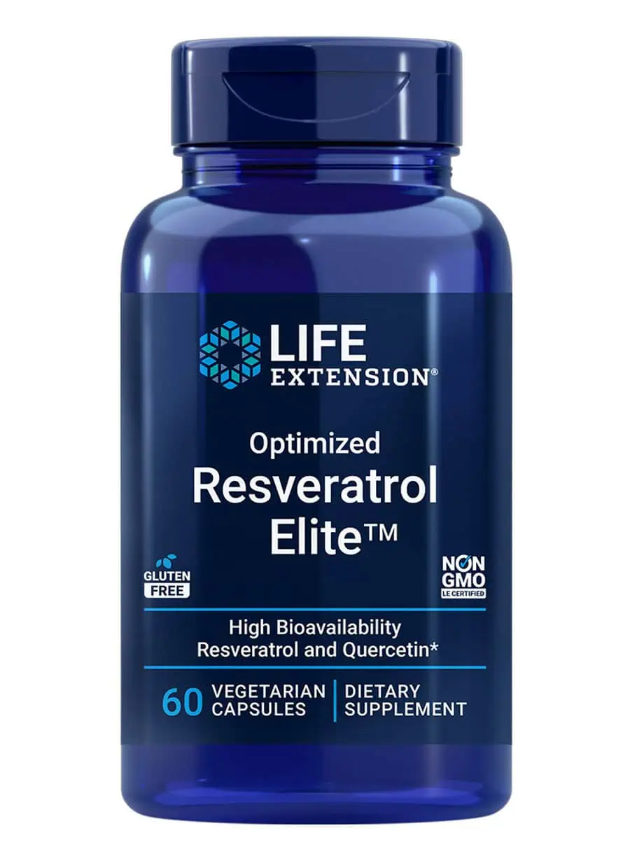 Optimized Resveratrol Elite Healthy aging, oxidative stress, heart & brain, absorbable formula