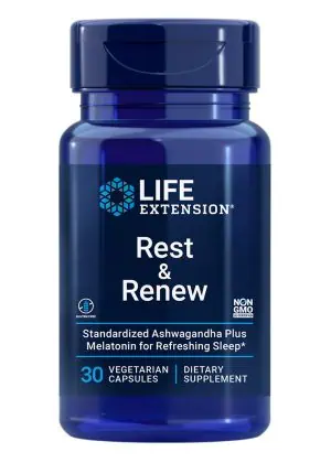 Rest & Renew For a refreshing & restorative night's sleep by Life Extension