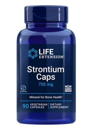 Strontium Caps Trace mineral for advanced bone health support