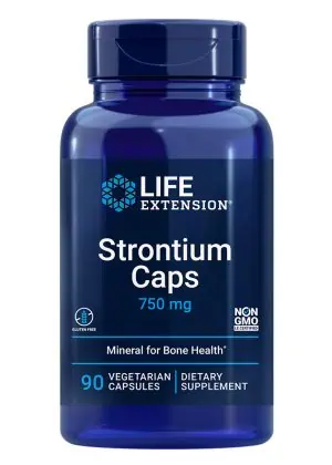 Strontium Caps Trace mineral for advanced bone health support