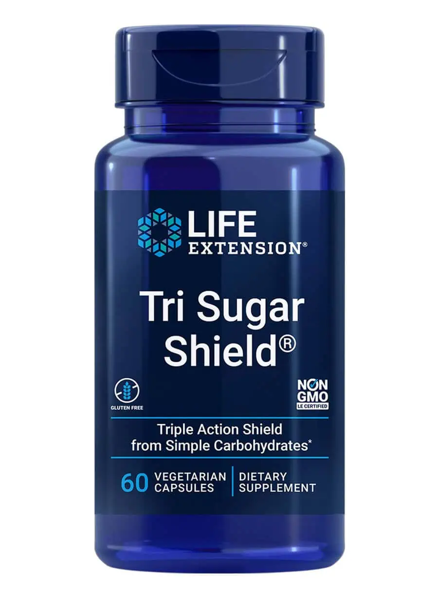 Tri Sugar Shield® Supports already-healthy blood sugar levels