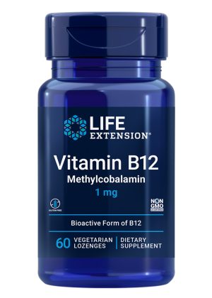 Vitamin B12 Methylcobalamin Energy, brain & nerve support, bioactive, quick-dissolving