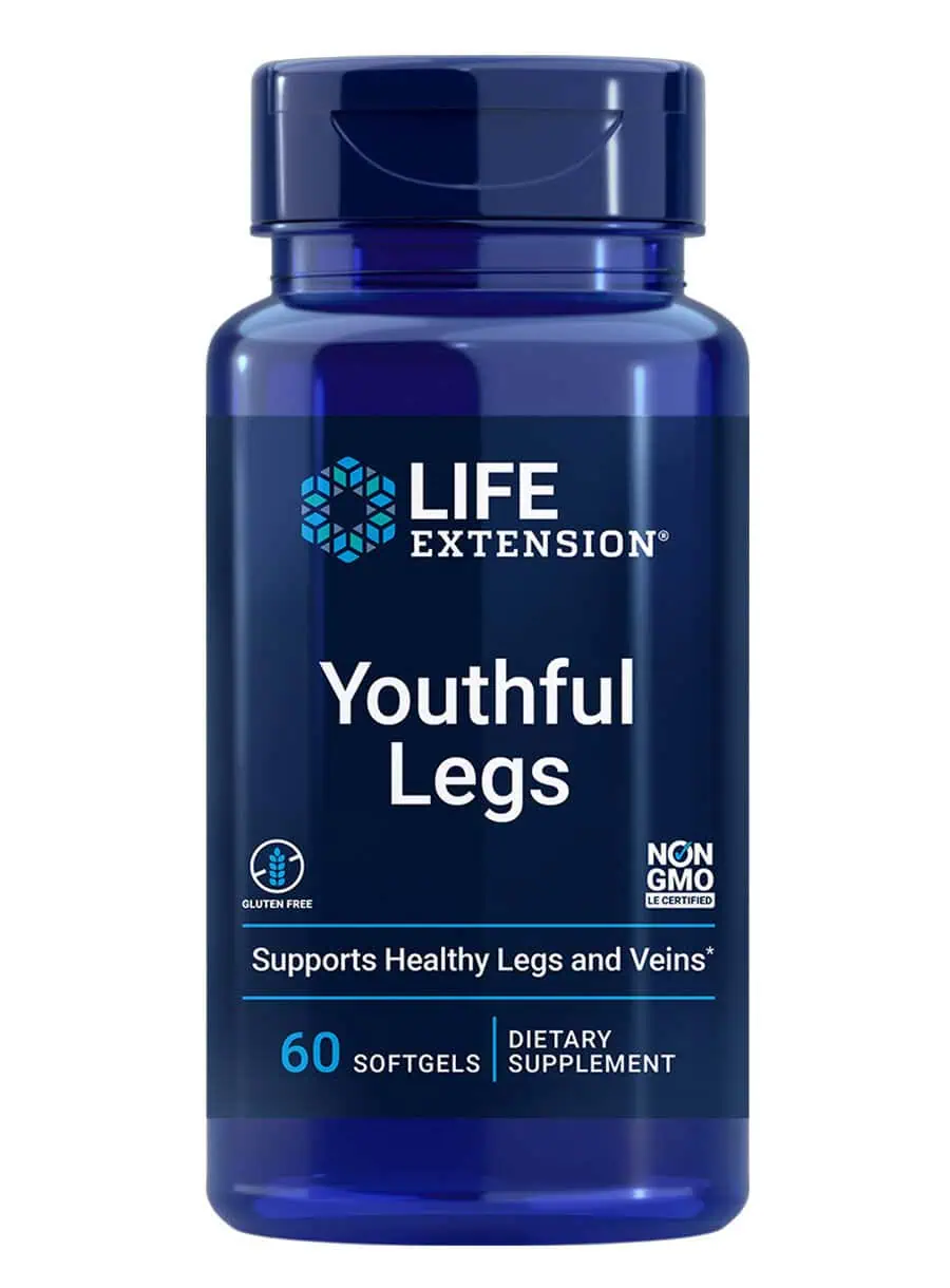 Youthful Legs Supports healthy veins & youthful leg appearance
