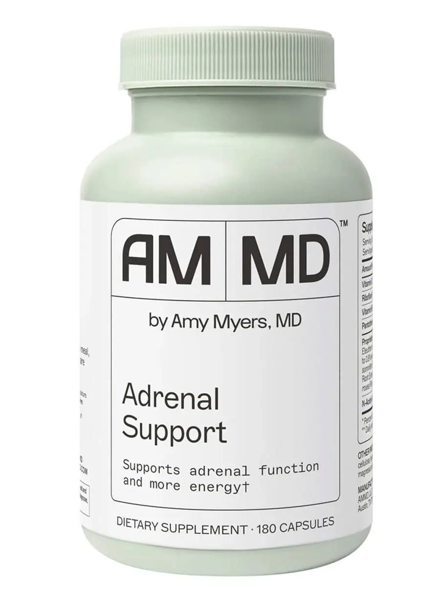 Adrenal Support Contains micronutrient-building blocks of adrenal hormones to promote a balanced stress response