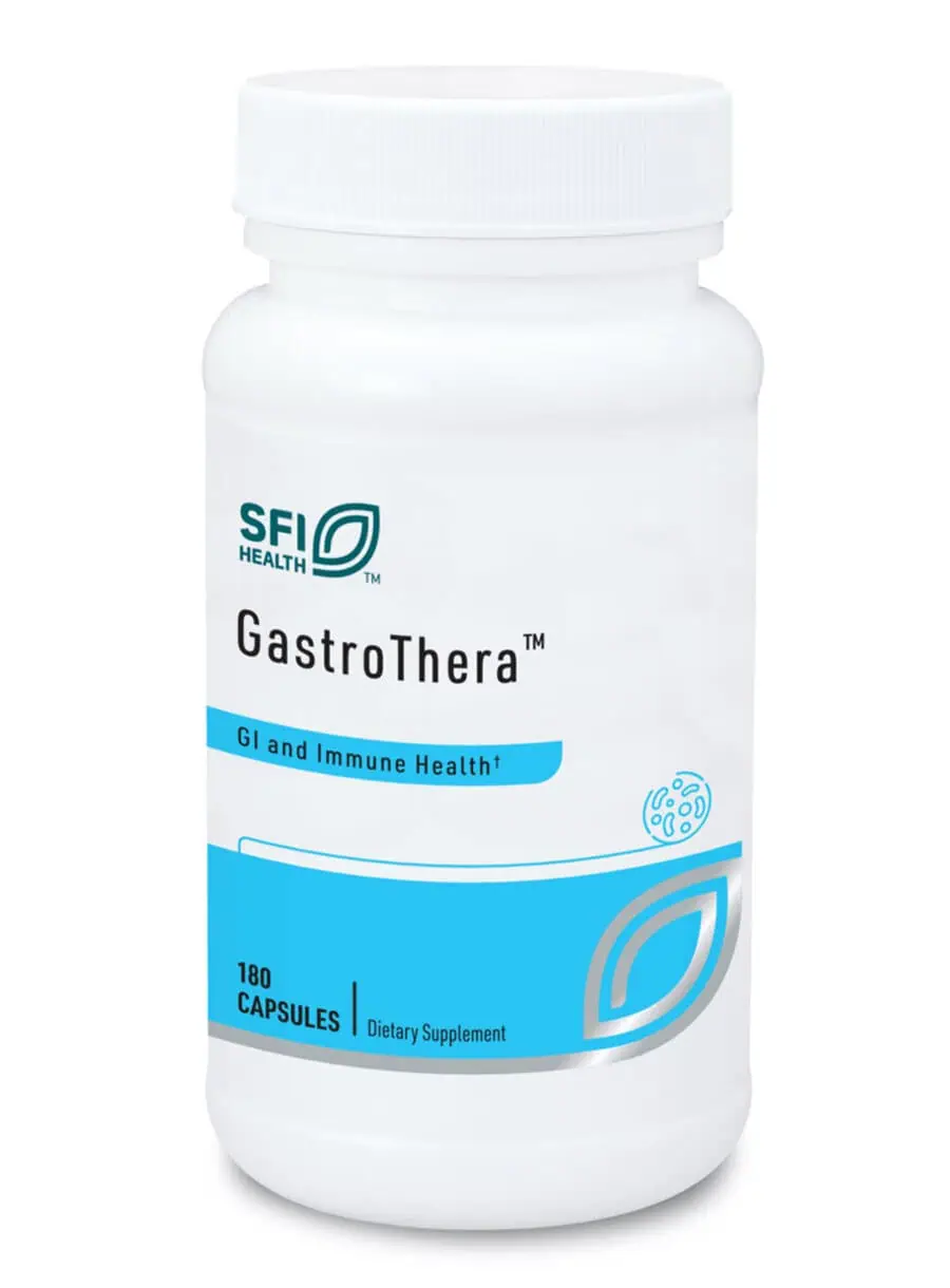 SFI Health GastroThera - GI support formula with L-Glutamine, Acacia Fiber, and Inulin.