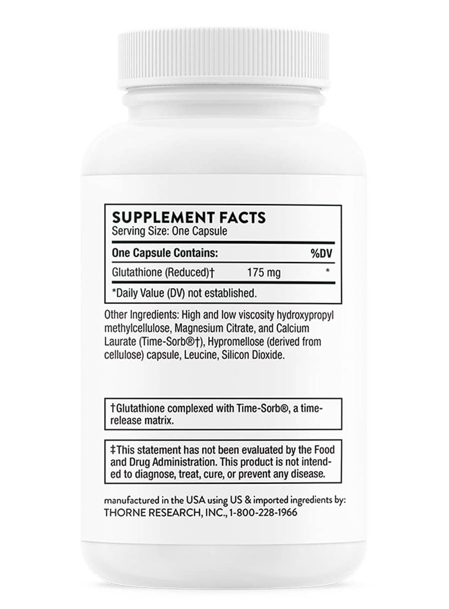 glutathione-sr 60capsules NSF wellness-coffee
