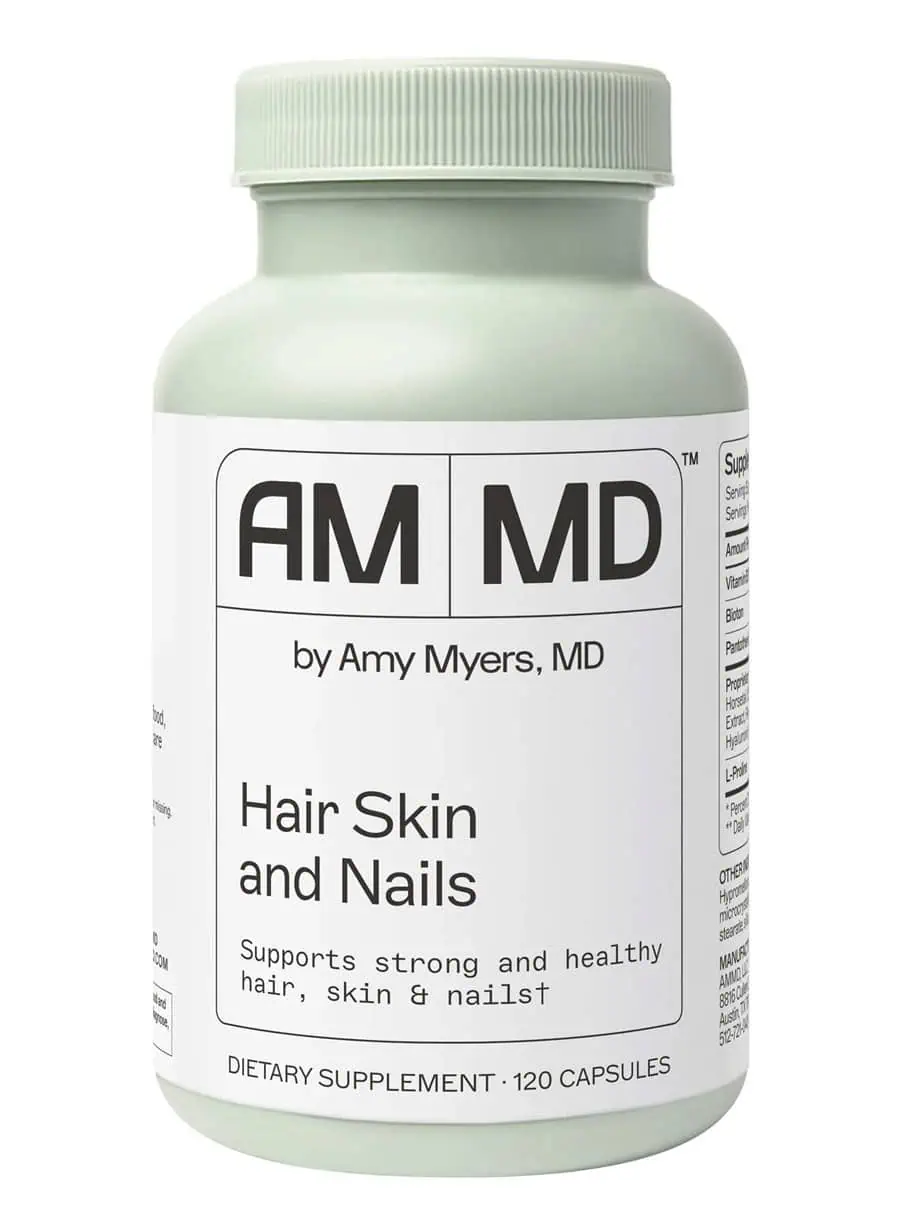 Hair Skin and Nails Supports strong and healthy hair, skin, and nails