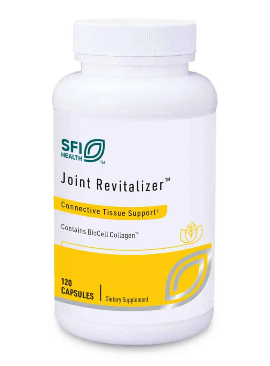 SFI Health Joint Revitalizer - with BioCell Collagen, OptiMSM, and Vitamin C for joint and cartilage support.