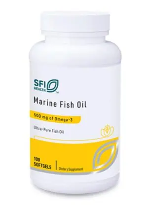 Marine Fish Oil - An ultra-pure source of omega-3 EPA and DHA for immune, brain, and heart support.