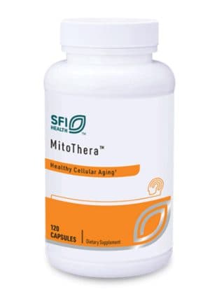 MitoThera Capsule Formula - A targeted blend of nutrients for mitochondrial energy production and support.