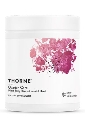 Thorne Ovarian Care (214.2 g) - inositol powder supplement for PCOS and female hormone balance.