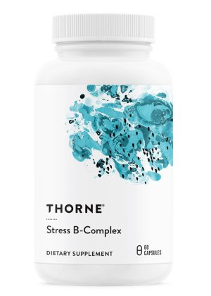 Thorne Stress B-Complex (60 Capsules) - Active B vitamin formula with extra B5 for stress and adrenal support.
