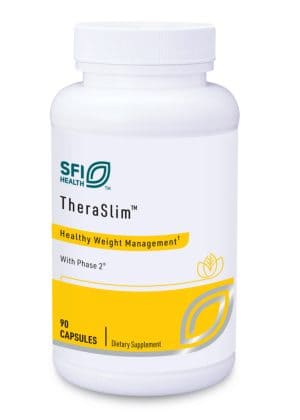 SFI Health TheraSlim - with Phase 2 Carb Controller white kidney bean extract for weight management.