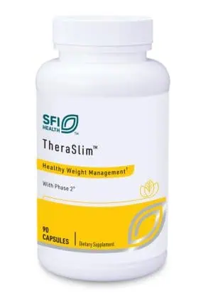 SFI Health TheraSlim - with Phase 2 Carb Controller white kidney bean extract for weight management.