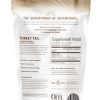 Om Turkey Tail Mushroom Superfood Powder (100g) - Organic immune support powder with beta-glucans.