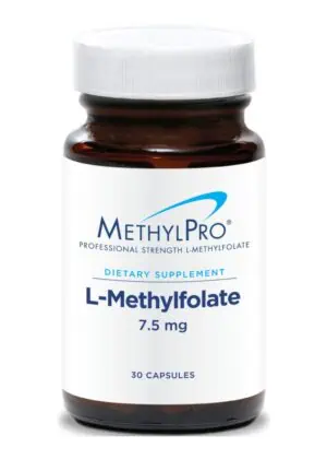 MethylPro L-Methylfolate 7.5mg — 30 Capsules